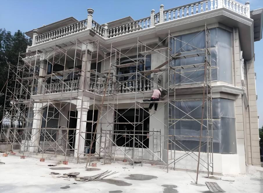 仿石漆施工視頻